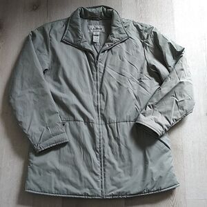 L.L. Bean Warm and Light Puffer coat winter gray‎